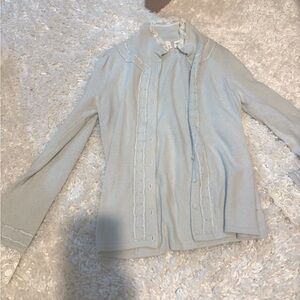 Anthropologie Moth Lace cardigan